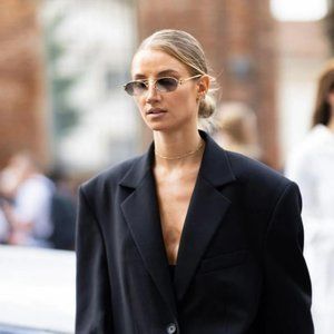 Miu Miu MU54ZS 5AK30C BRAND NEW Sunglasses Gold Gradient Mirror Pilot Unisex